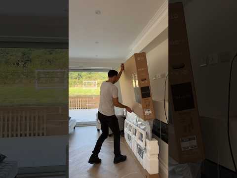 ￼LG’s Cheapest 65” INCH TV Wall Mount Installation. #uhd #4ktv #lg #smarttv #television #hdtv #hdr