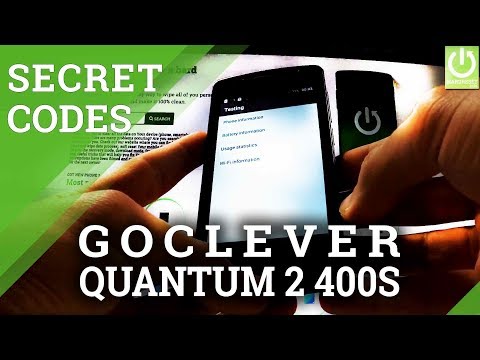 Secret Codes GOCLEVER Quantum 2 400s - Hidden Menu / Tips & Tricks