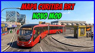 ????Gameplay Proton Bus Simulator | Novo Mod Marcopolo Viale | Mapa Curitiba BRT | Linha 306 | PBSU