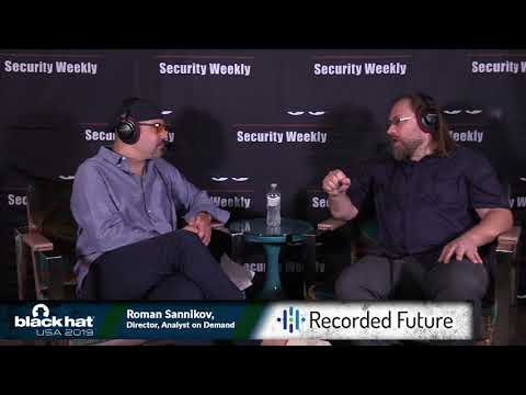 Roman Sannikov, Recorded Future - Black Hat 2019