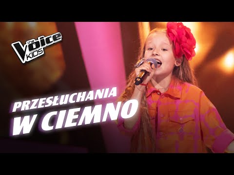 Marianna Kłos - „Italodisco” - Przesłuchania w ciemno | The Voice Kids Poland 8