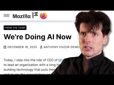 I think Firefox hates their users