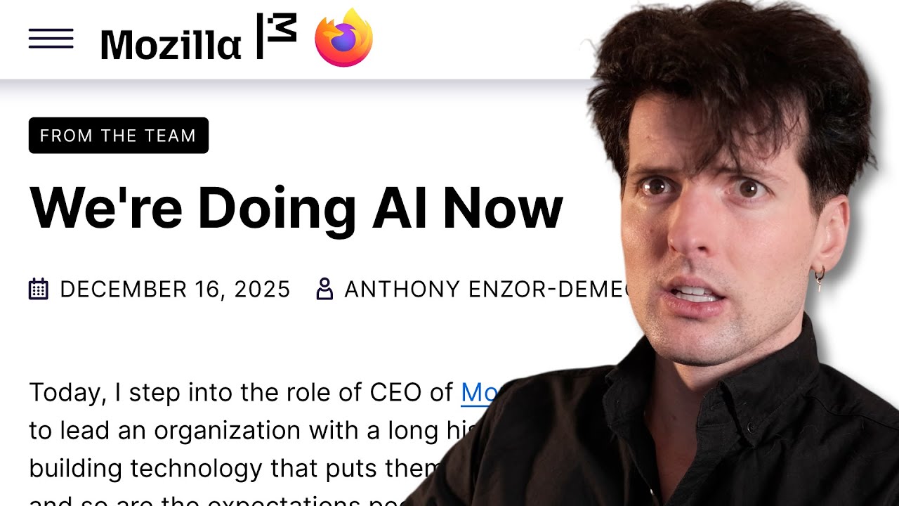 Mozilla can't stop making Firefox worse 🙃