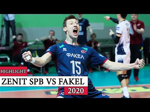 Powerfull Volleyball | Zenit SPB vs Fakel | Best moments of the match