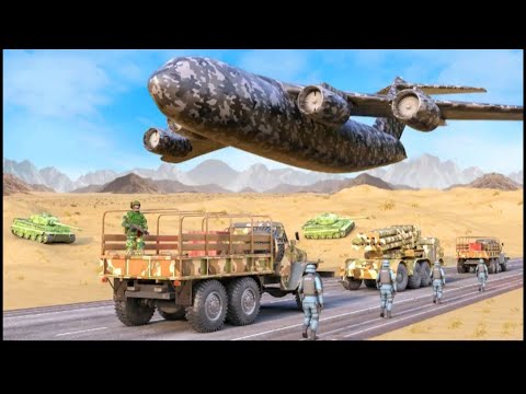 Army Truck Driving Simulator 3D- Soldier Duty Transporter Driver- Android Gameplay video #1