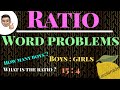 Solving Ratio Word Problems (the easy way)