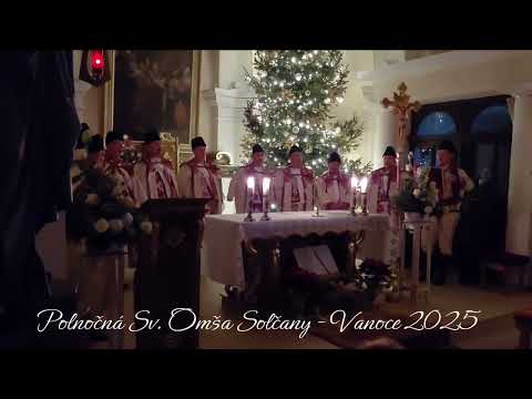 Polnočná Sv. Omša Solčany - Vanoce 2025