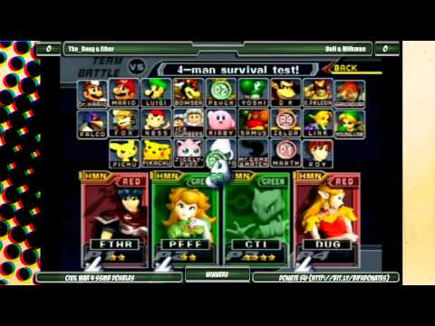 CW4: SSBM The_Doug & Ether Vs. Doll & Milkman