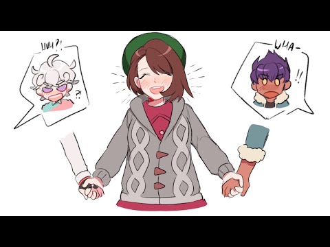 Hand holding brings happiness! | POKEMON COMIC DUB [VA ROOKIES]