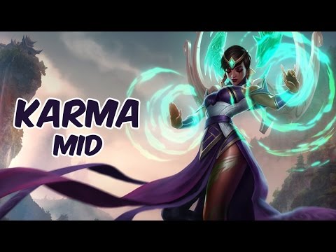 Karma Mid vs Corki - Diamond - Preseason 6 - Patch 5.24