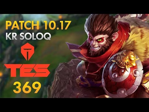 Top Esports 369 - Top Lane: Wukong vs Jayce - KDA 20/4/8