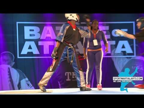 Morgan Plowden vs Ashley Firouzi | 2016 Battle of Atlanta | Women's Sparring Grand Championship