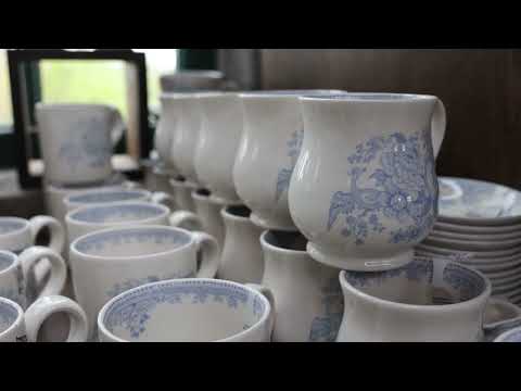 Burleigh Pottery: Latest & Oldest Patterns | Archive Documentary by Peter Stonier