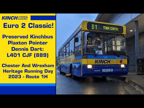 Euro 2 Classic! Preserved Kinchbus Plaxton Pointer Dennis Dart: L401 CJF