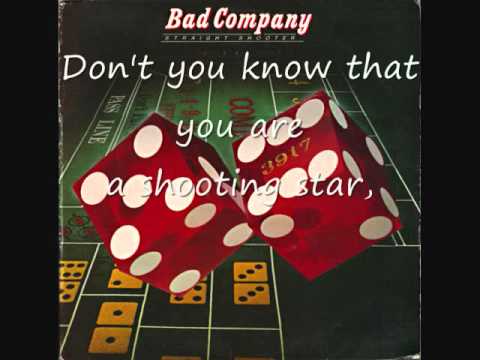 Bad Company - Shooting Star (Lyrics on Screen!)