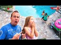 Mom Catches Baby Jumping Into Pool Caught on Camera!!!