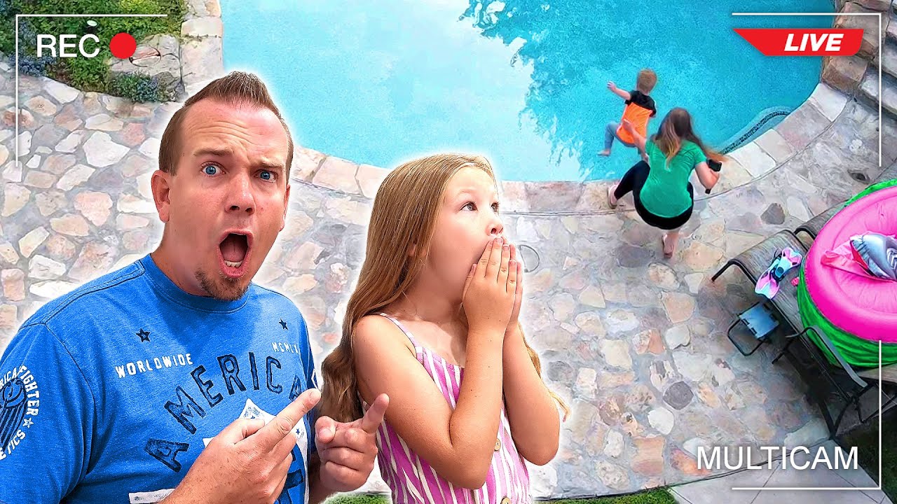Watch video Mom Catches Baby Jumping Into Pool Caught on Camera!!! Now Mom Catches Baby Jumping Into Pool Caught on Camera!!!