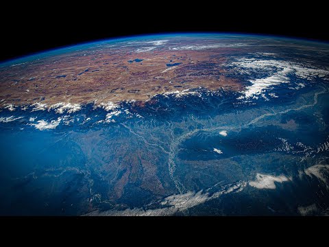 ISS Timelapse - Indian Rivers & Tibetan Lakes (02 Dec 2024)