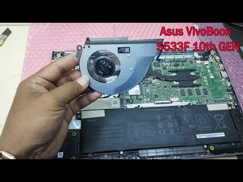 How to repair ASUS VivoBOOK X512FA Stuck Fan Noisy