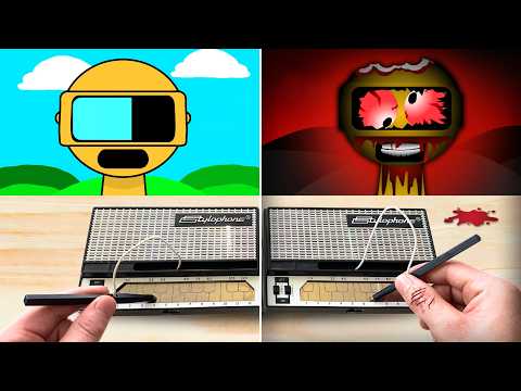 Sprunki GARNOLD phase 1-15 but recreated on REAL instruments!