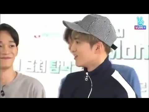 Lay said lady first to suho😂😂