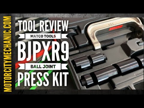 Matco Tools BJPXR9 ball joint connected adapter starter kit