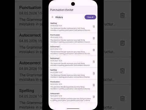Grammar checker and corrector