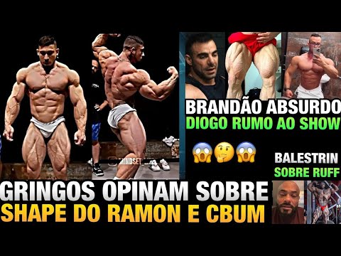 GRINGOS OPINAM: RAMON PODE VENCER O CBUM OU NO MÍNIMO DAR TRABALHO + BRANDÃO, DIOGO , BALESTRIN