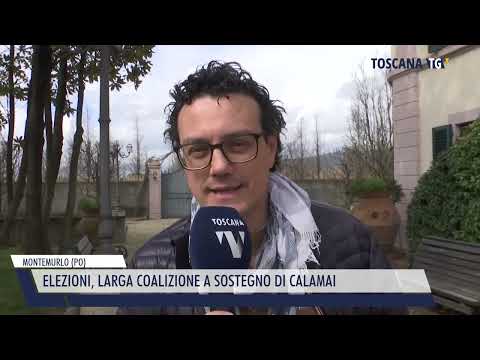 2024-03-06 MONTEMURLO (PO) - ELEZIONI, LARGA COALIZIONE A SOSTEGNO DI CALAMAI