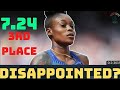 Elaine Thompson-Herah 🇯🇲7.24 (3rd) | Camperdown Classic 60m RETURN. Disappointed?