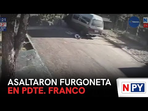 Asaltaron furgoneta y se llevaron mercaderías