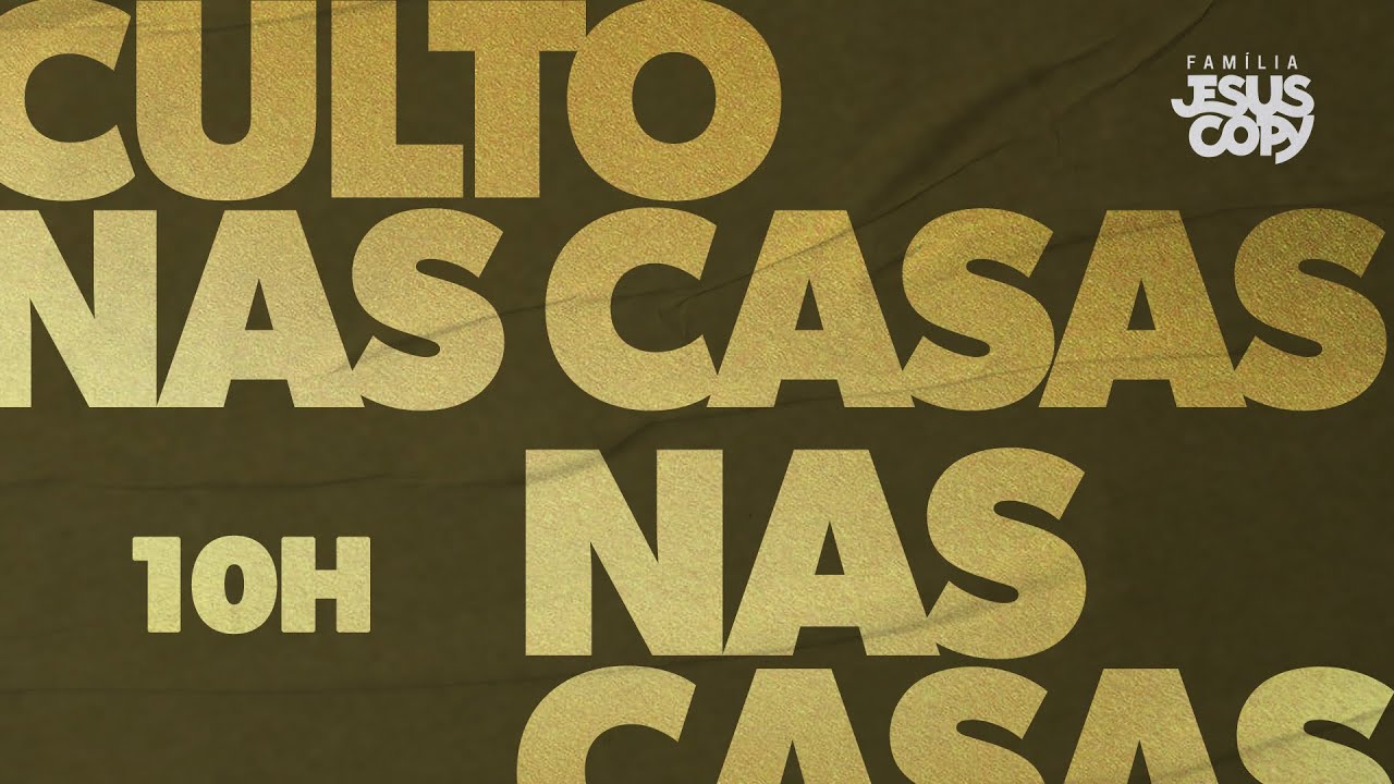 CULTO DOMINGO 01/06/2025 - 10H