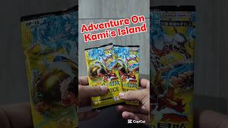 TWO PACKS OF OP15 Adventure On Kami’s Island #onepiece #luffy #tcg #bandainamco #cards