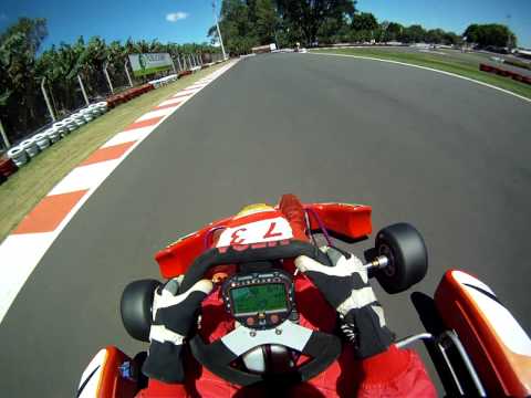 1 Etapa Campeonato San Marino Kart -Categoria F400 -Tomada De Tempo -18/03/2012 - Piloto Dario Lintz