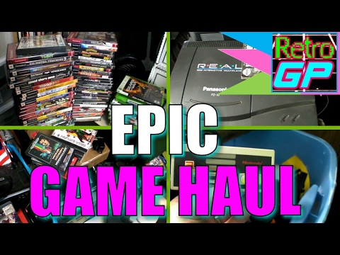 EPIC VIDEO GAME HAUL - Massive Game Collection SCORED - Retro GP