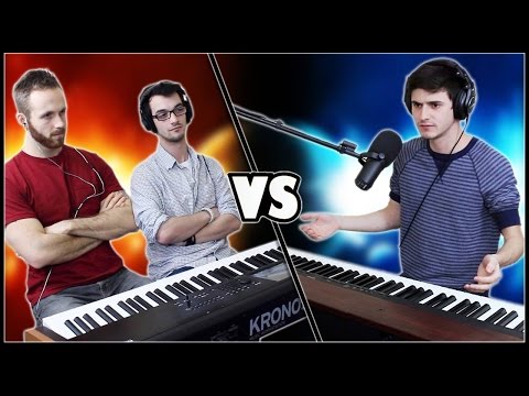 INSANE PIANO BATTLE - Marcus Veltri vs. Frank & Zach