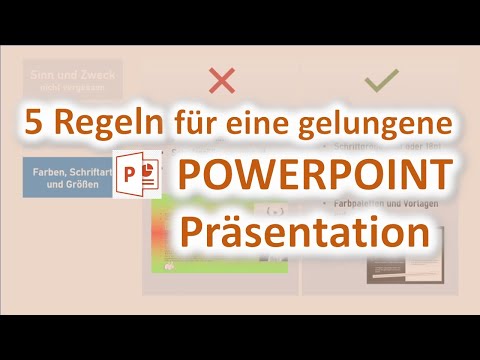 5 Regeln für eine Powerpoint-Präsentation