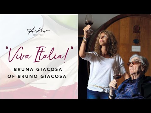 "Viva Italia!" - Bruna Giacosa of Bruno Giacosa