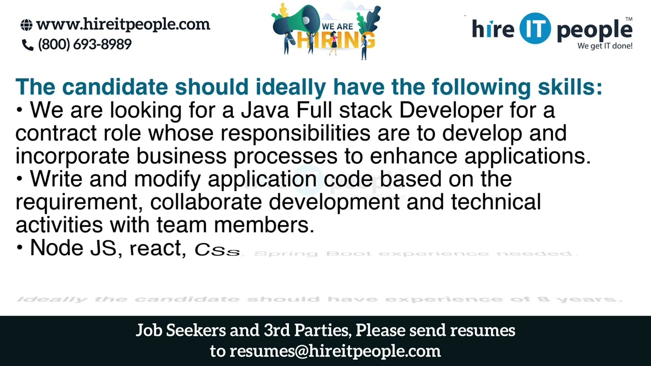 Java Full Stack Developer Jobs | Remote, | Job ID: 37634 |