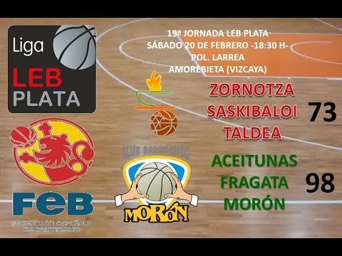Zornotza SBT vs. Aceitunas Fragata  Morón