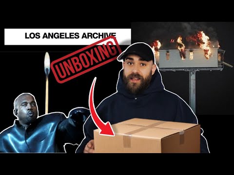 YEEZY GAP HAUL - Los Angeles Archive Donda 2 Match Hoodie UNBOXING + REVIEW