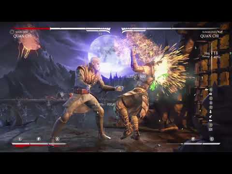 Mkx Summoner Quan Chi One Of The Most Stylish Combos He Has