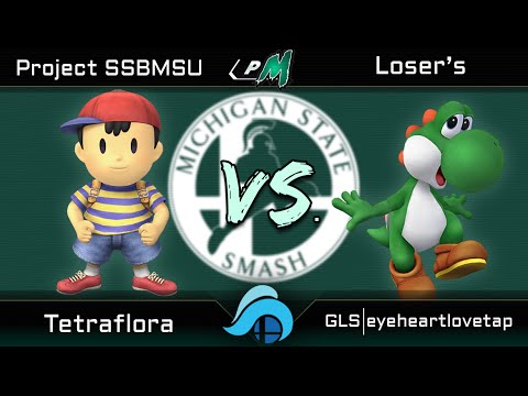 ProjectSSBMSU Project M Top 32 Losers - Tetraflora (Ness) vs. GLS | Eyeheartlovetap (Yoshi)