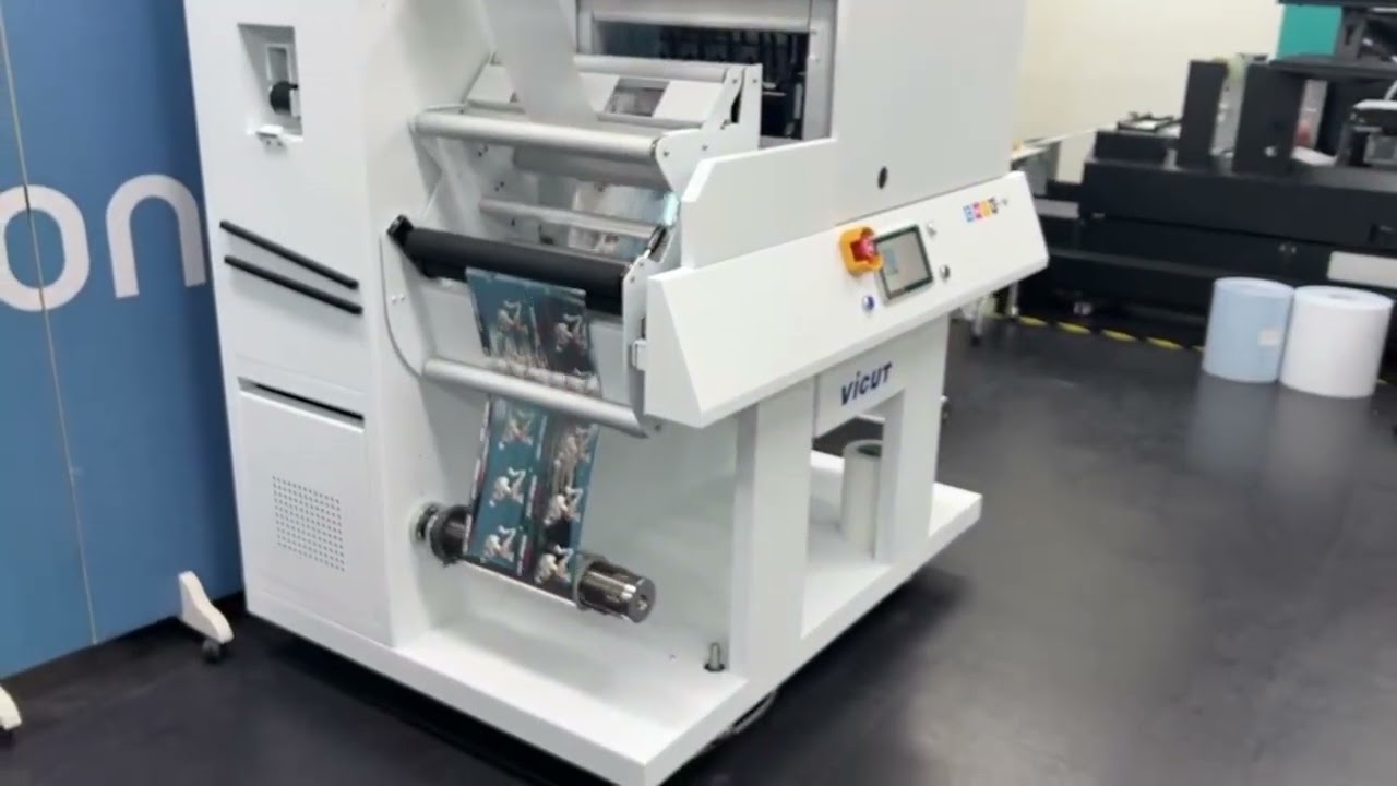 Digital roll label printer Vipress