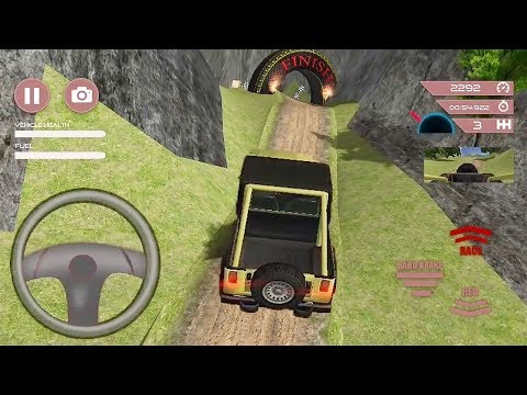 Offroad Jeep Driving Simulator - Uphill Climb Game || Jeep Racing Games || Car Games || Kids Games