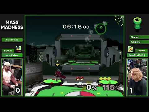Mass Madness 49 SSBM - MATE | Kalvar (Marth) vs. bonfire10 [L] (Sheik) - Melee GF