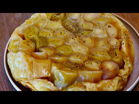 Leek Tatin Tart