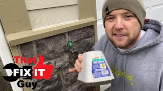 FAST AND EASY WAY TO PREVENT YOUR OUTSIDE PIPES FROM FREEZING!