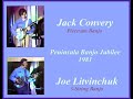 JOE LITVINCHUK PLAYS 5-STRING BANJO WITH JACK CONVERY