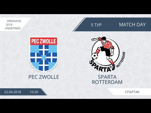 AFL18. Netherlands. Eredivisie. Day 5. PEC Zwolle - Sparta Rotterdam